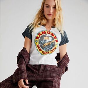 Free People Graphic Tee